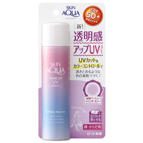 Xịt chống nắng dành cho da mặt và cơ thể Skin Aqua Tone Up UV Spray (70g)