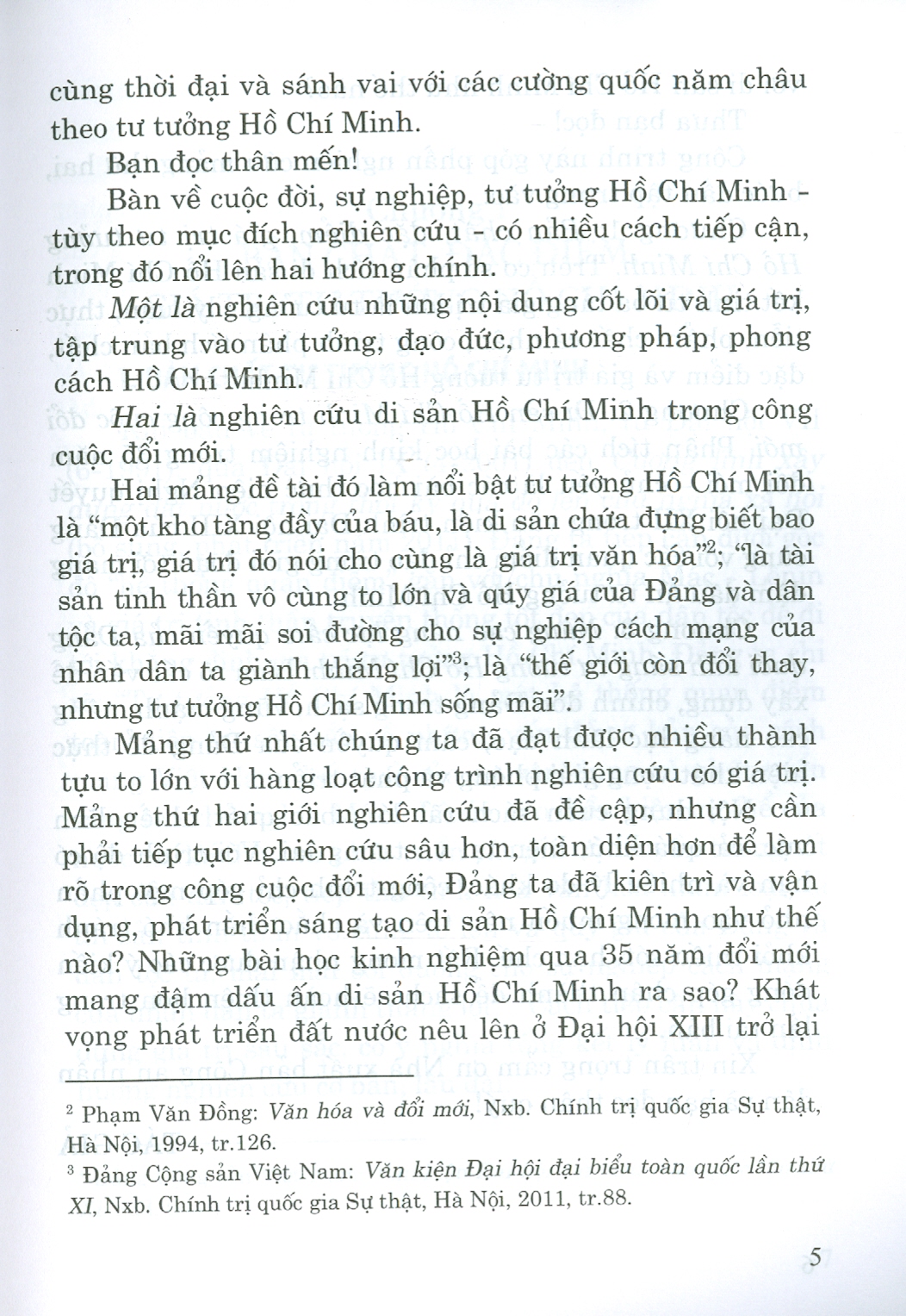 Di Sản Hồ Chí Minh Trong Công Cuộc Đổi Mới