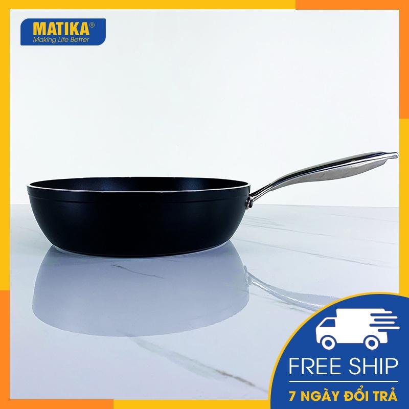 Chảo Chống Dính Đáy Từ MATIKA Sâu Lòng Size 30CM MTK-SP1630 - Hàng chính hãng