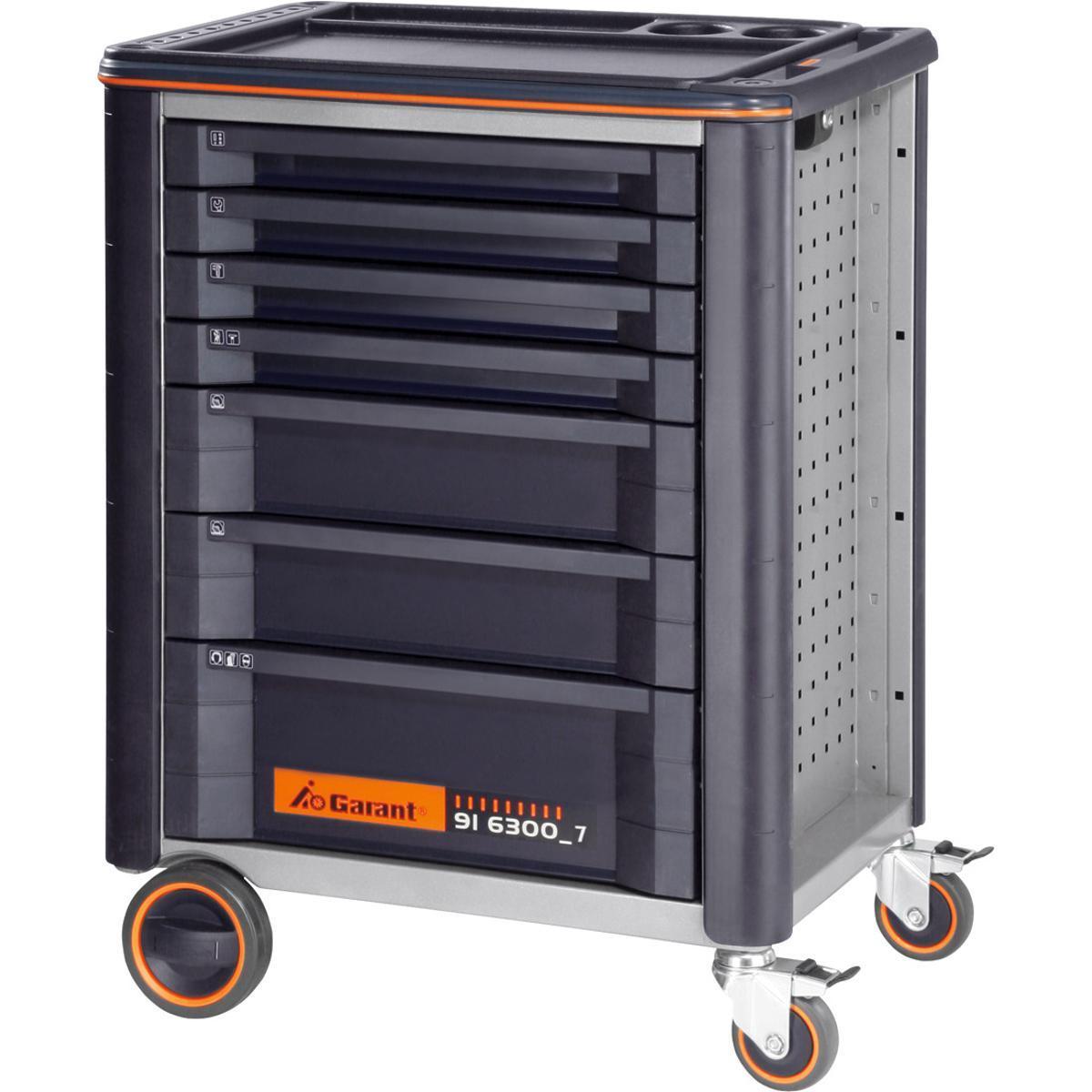 TỦ ĐỰNG DỤNG CỤ CÓ BÁNH XE 7 NGĂN KÉO GARANT