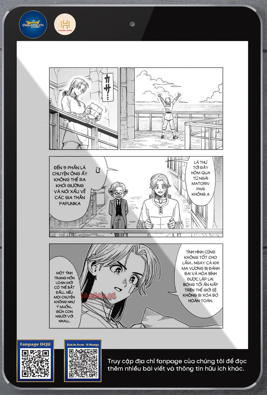 dragon quest - dũng giả avan và ngục viêm ma vương chapter 43 37