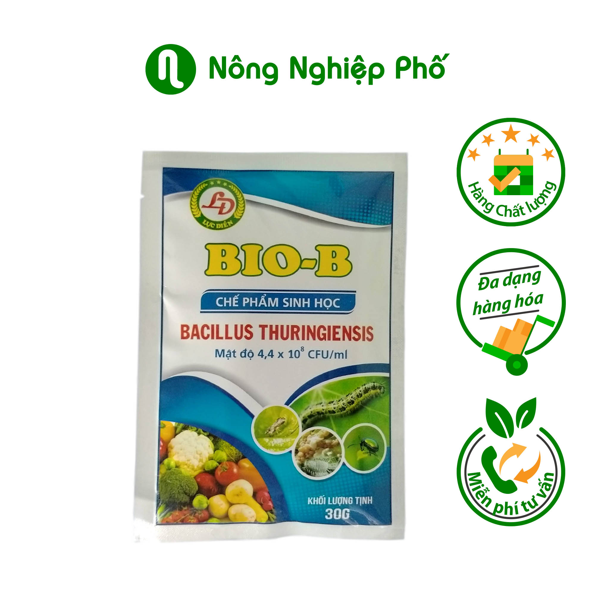 Bio - B phòng trừ bọ trĩ, nhện đỏ, rệp Bacillus Thuringiensis