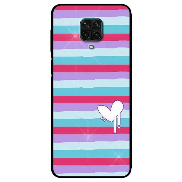 Ốp lưng dành cho Xiaomi Redmi Note 9s / Redmi Note 9 Pro / Redmi Note 9 Pro Max - Họa Tiết Tim Trắng