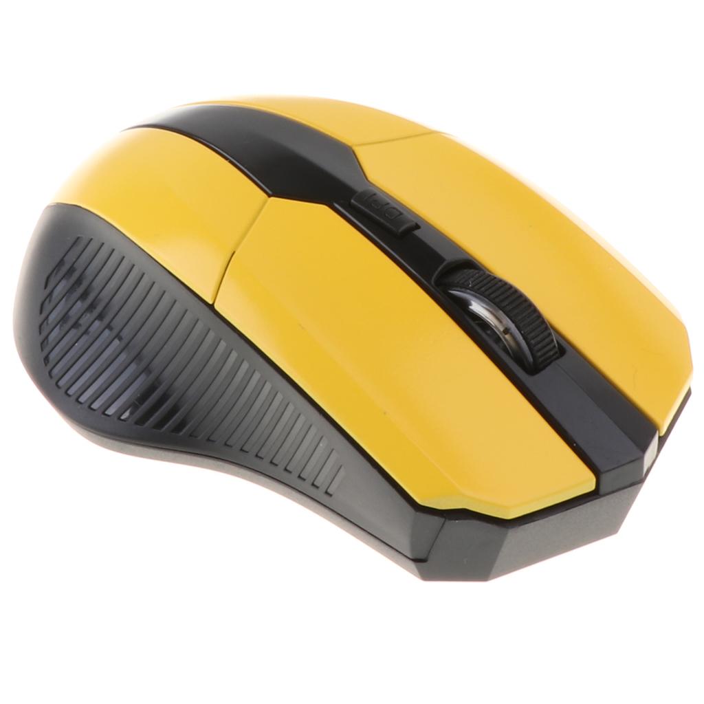 Ergonomic Wireless Mobile Optical Mice with USB Receiver 1600 DPI Optical Mouse