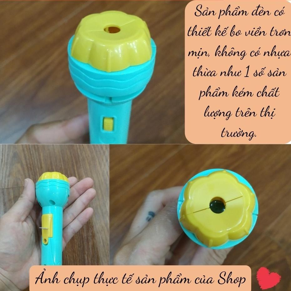 Đèn pin chiếu hình 24 hình, 8 chủ đề cho bé, hình ảnh sắc nét 28 mẫu