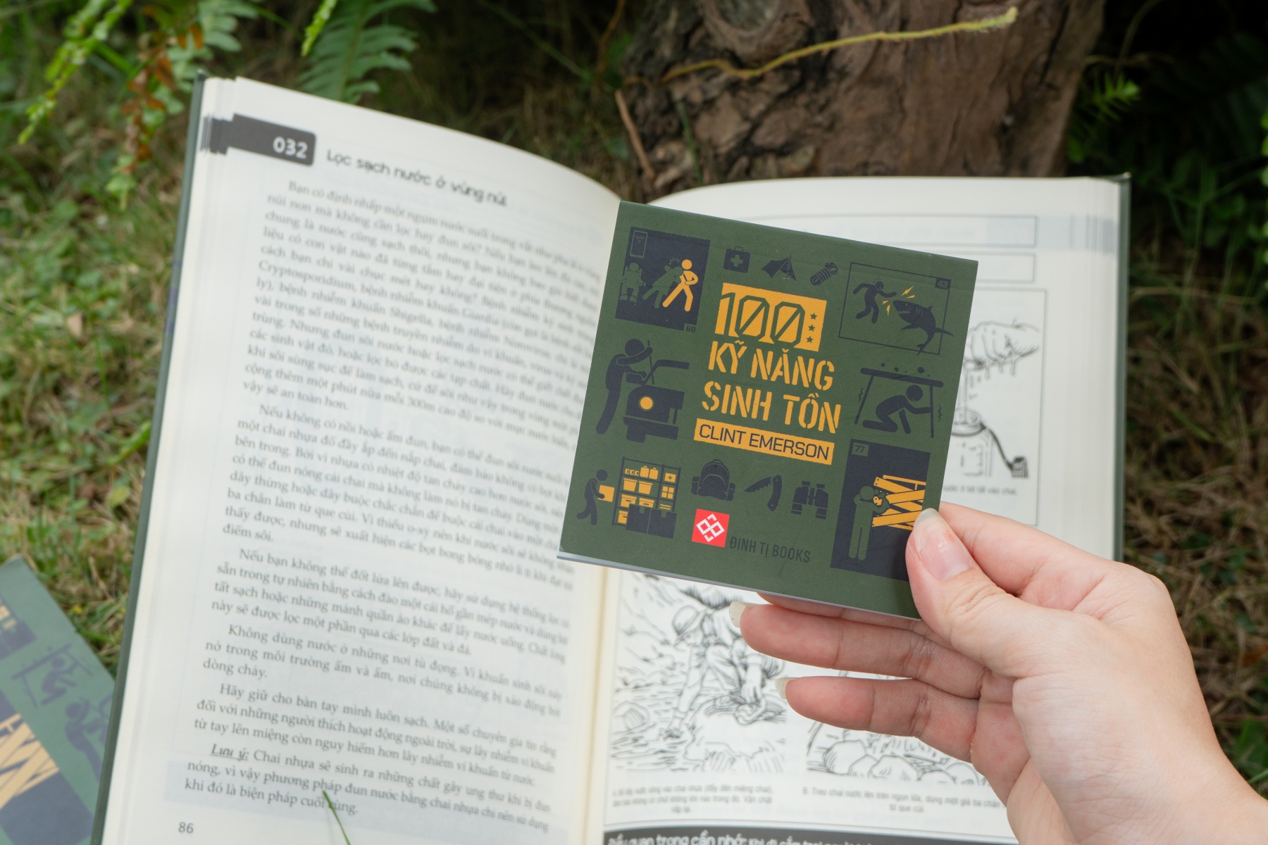 Sách Bách Khoa Tri Thức – 100 Kỹ Năng Sinh Tồn (Bản đặc biệt) – Đinh Tị Books