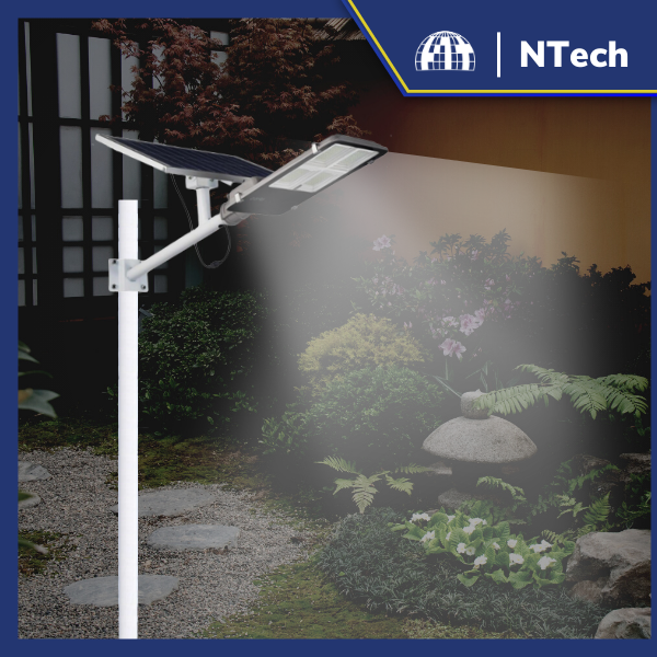 Đèn bàn chải năng lượng mặt trời 200w Jindian JDE-6200