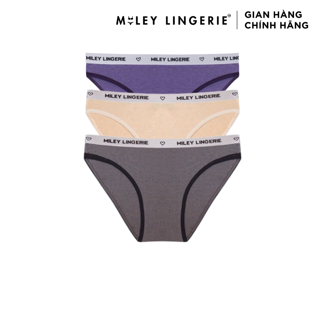 Combo 3 Quần Lót Nữ Bikini Melange Active Miley Lingerie FCB0900-1100-1400 - Giao màu ngẫu nhiên
