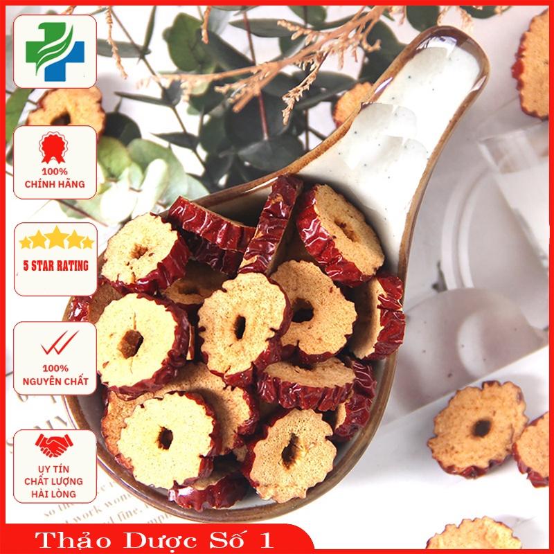 Táo Đỏ Cắt Lát Sấy Khô 100gr Đều Và Đẹp