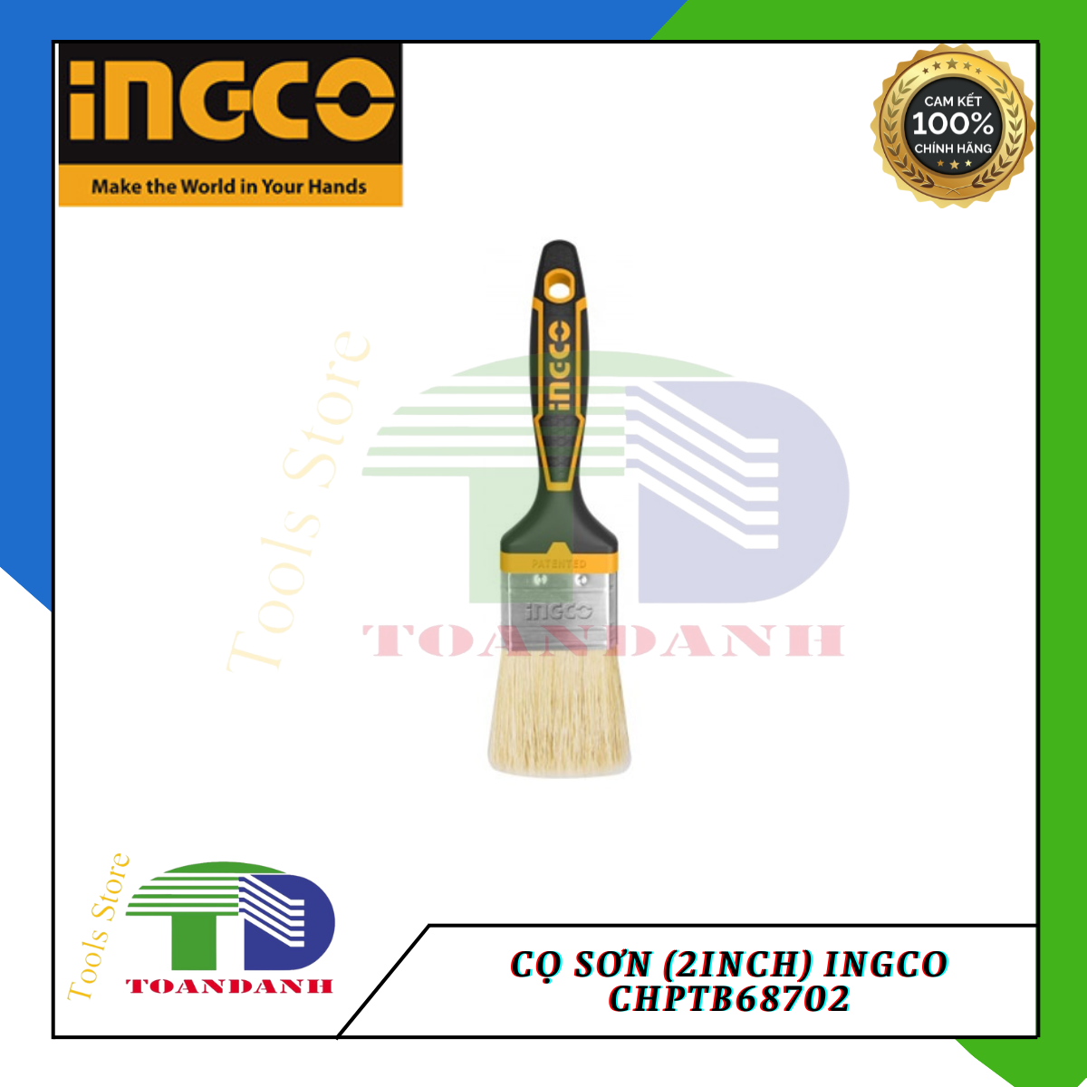 Cọ sơn Ingco CHPTB68702