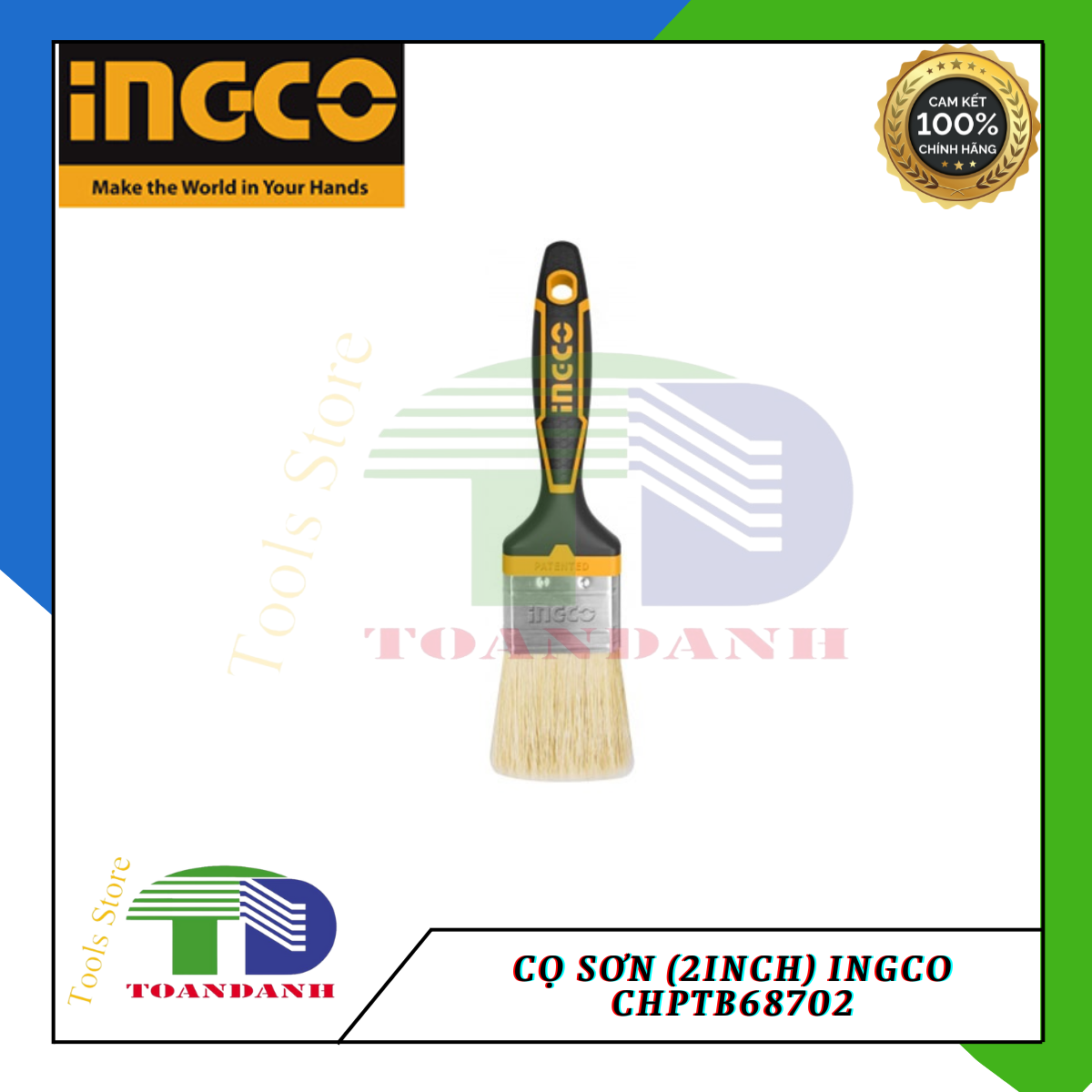 Cọ sơn (2inch) Ingco CHPTB68702