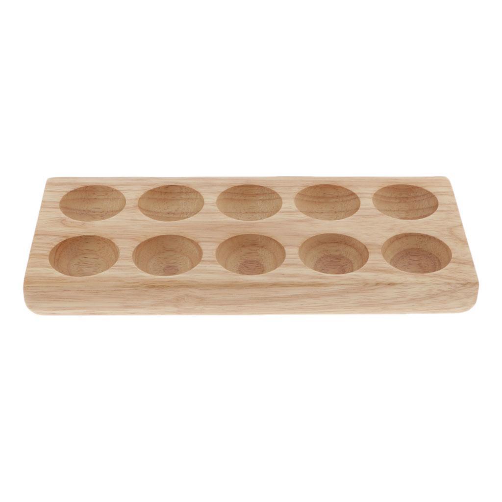 Natural Wood Display Rack 10x Display Rack Bottles