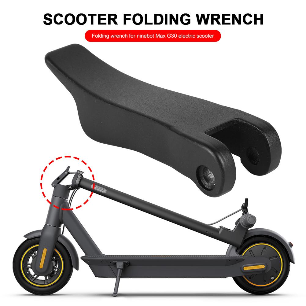 Xe tay ga điện phía trước que gấp que Hook Channer Chuẩn bị thay thế Bộ phận Aluminum Senca Light Weight cho Ninebot Max G30