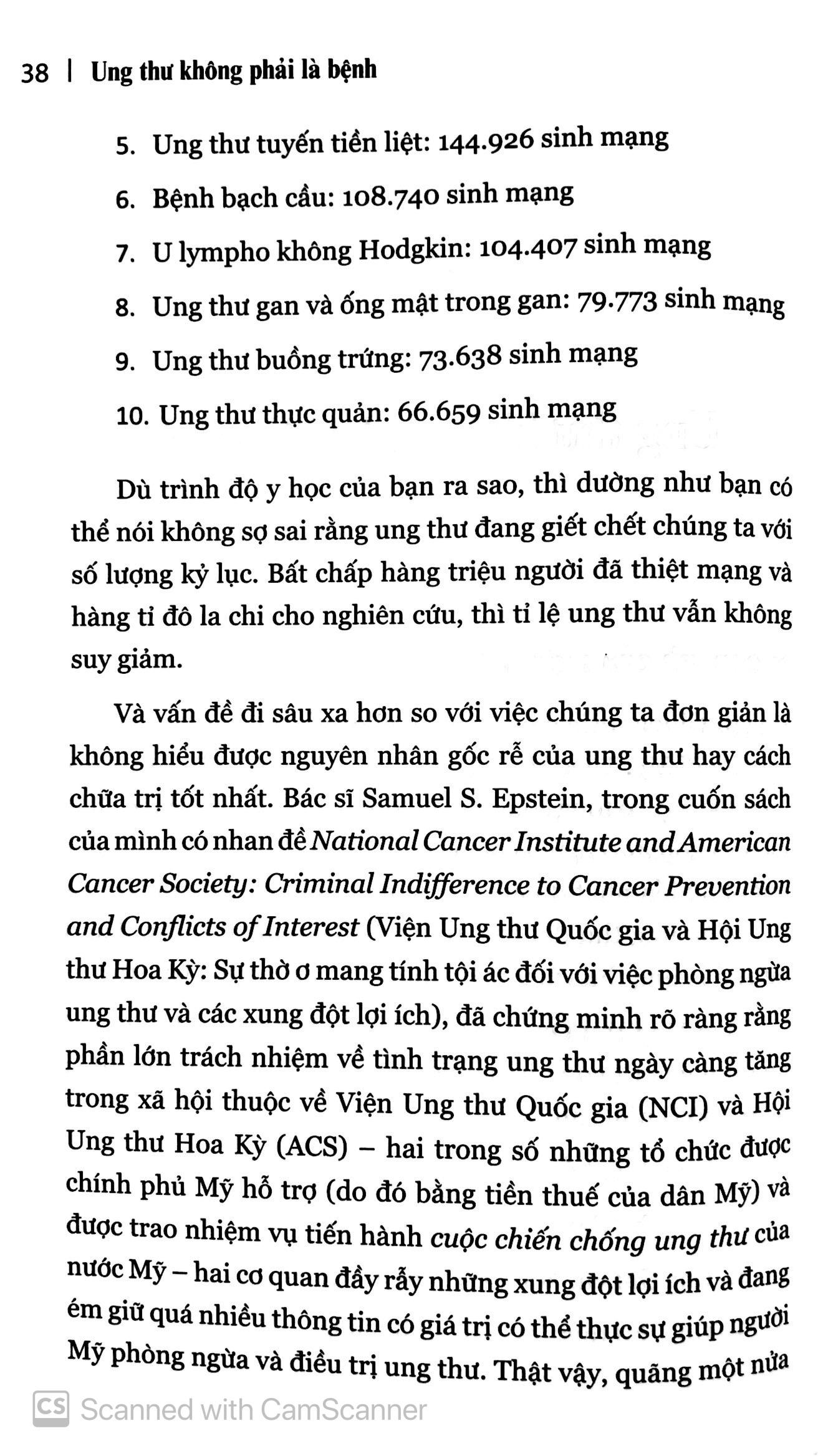 Ung Thư Không Phải Là Bệnh Mà Là Cơ Chế Chữa Lành