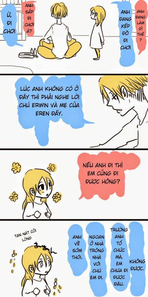 tấn công người khổng lồ - doujinshi lemi chapter 14 2