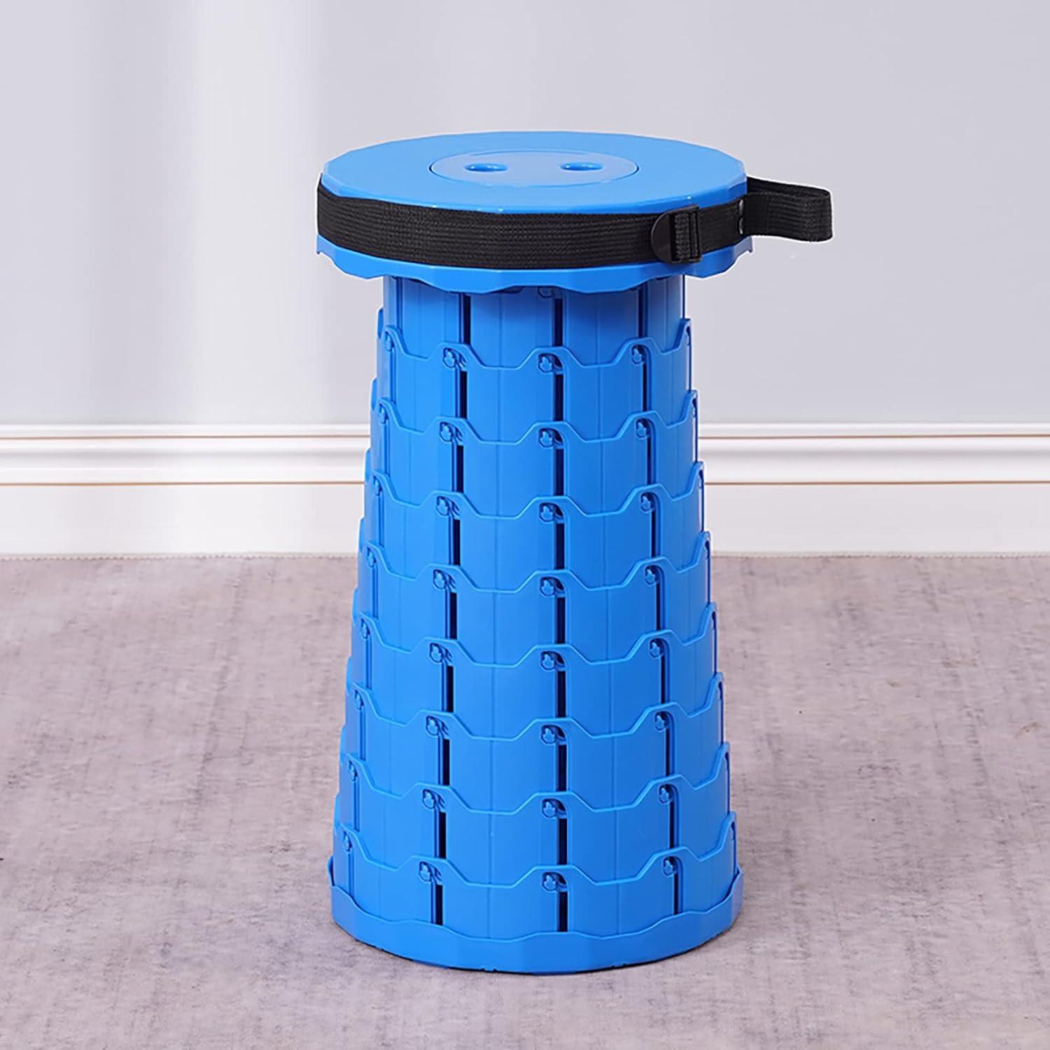 Ghế Xếp Di Động, Ghế Xếp Gấp Di Động, Ghế Xếp Gấp Cắm Trại, Ghế Xếp Mini, Tải Trọng Tối Đa 250 kg, Ghế Xếp Thu Nhỏ Cho Câu Cá, Các Hoạt Động Trong Nhà Và Ngoài Trời Xanh Dương