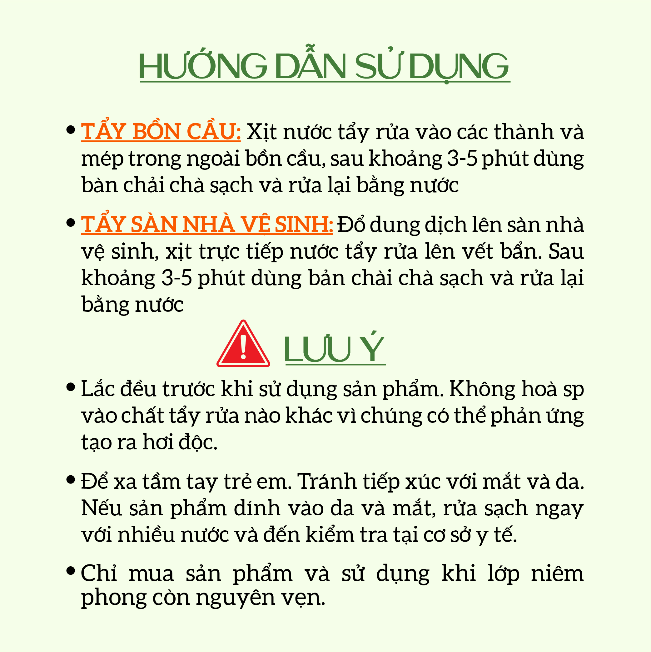 Nước Tẩy Bồn Cầu Hữu Cơ Diệt Khuẩn ECOCARE 1000ml Hương Cam Bạc Hà Thơm Mát, Chai Tẩy Rửa Nhà Vệ Sinh Siêu Sạch