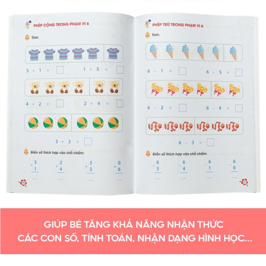Sách - Tâm Thế Vào Lớp 1 - Hành Trang Cho Bé Tự Tin Vào Lớp 1: Bé Học Toán