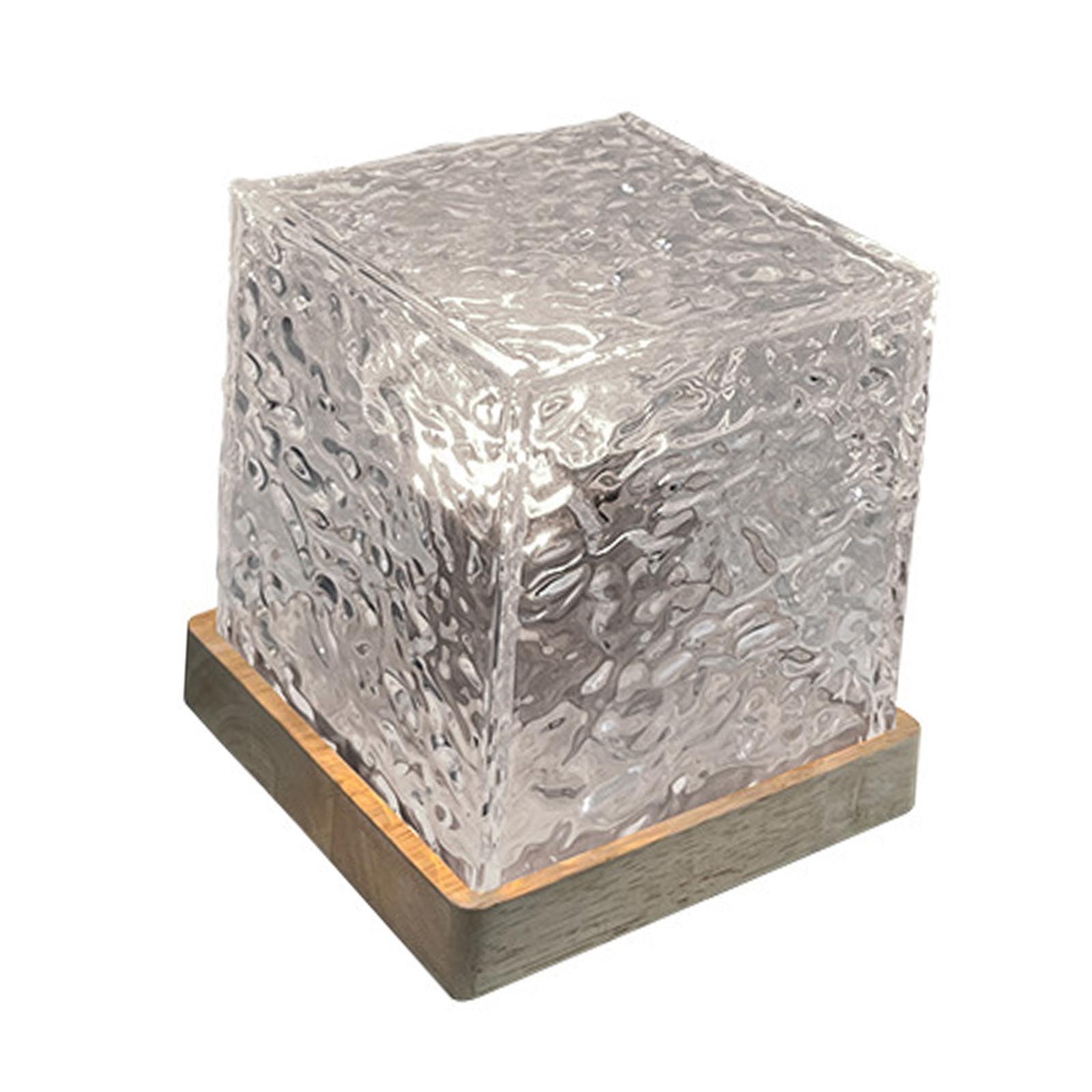 Table Desk Lamp USB Acrylic Table Lamp for Party Living Room NightStand Office Decor