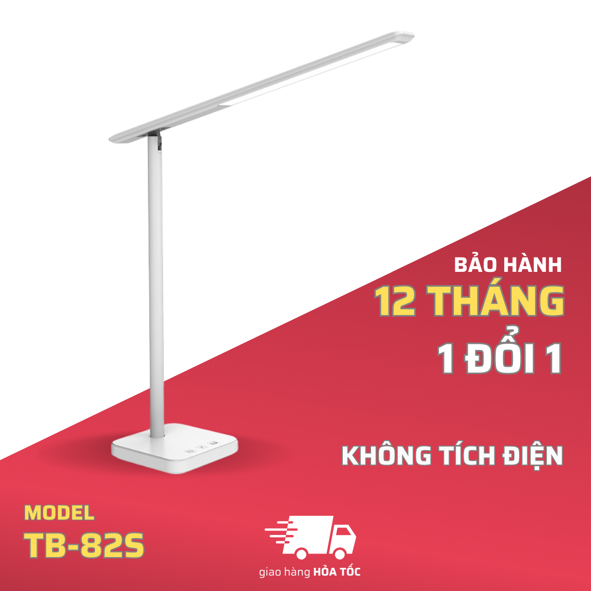 Đèn Bàn Học LED RG0 Tamayoko 3 Chế Độ Ánh Sáng Bảo Vệ Mắt Chống Cận Thị Model 82-S/SLI