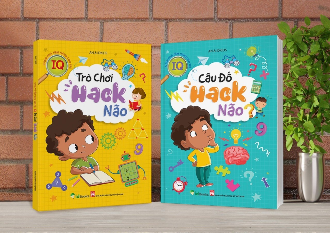 Sách - Combo - CÂU ĐỐ & TRÒ CHƠI HACK NÃO
