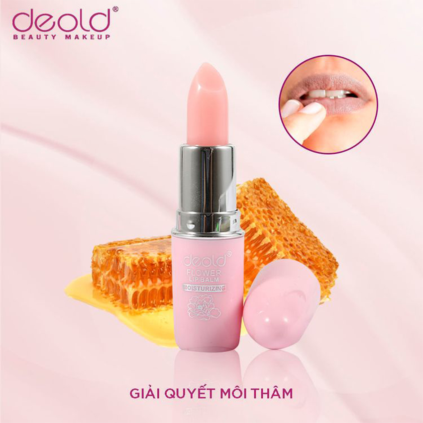 Son Dưỡng  Hồng Môi, Hồng N.h.ũ H.o.a Deold Blossom Natural Lipbam 3.3g