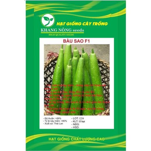 Hạt giống Bầu sao trái dài KNS317 - Gói 10 hạt