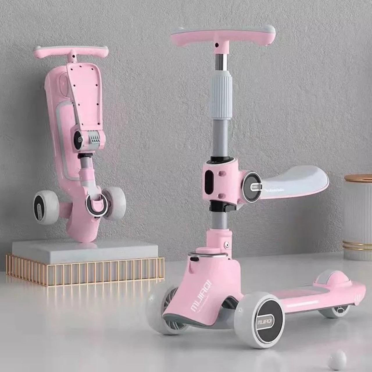 Xe Scooter cho bé từ 2- 14 tuổi gấp gọn tiện lợi chịu lực lên đến 100kg