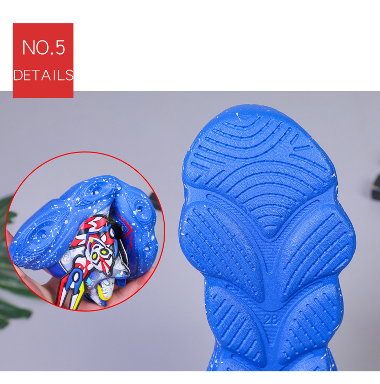 Giày SIÊU NHÂN có đèn cho bé phong cách dễ thương  GTE9150