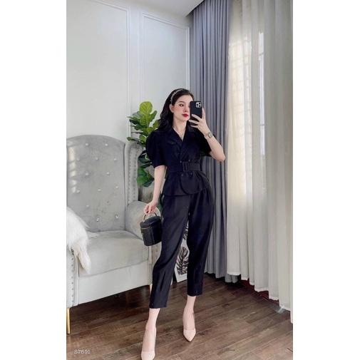 SET ÁO VEST KÈM QUẦN BAGGY