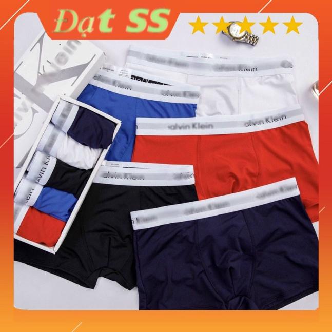 Sịp Đùi Nam CKThun Lạnh Cao Cấp, Quần Lót Nam Chất Liệu Co Dãn 4 Chiều Thấm Hút Mồ Hôi -Combo 5 Quần Ck