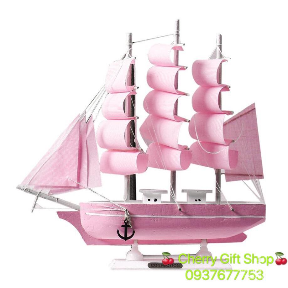 Quà Lưu Niệm - Mô Hình Thuyền Gỗ Hải Quân 22cm