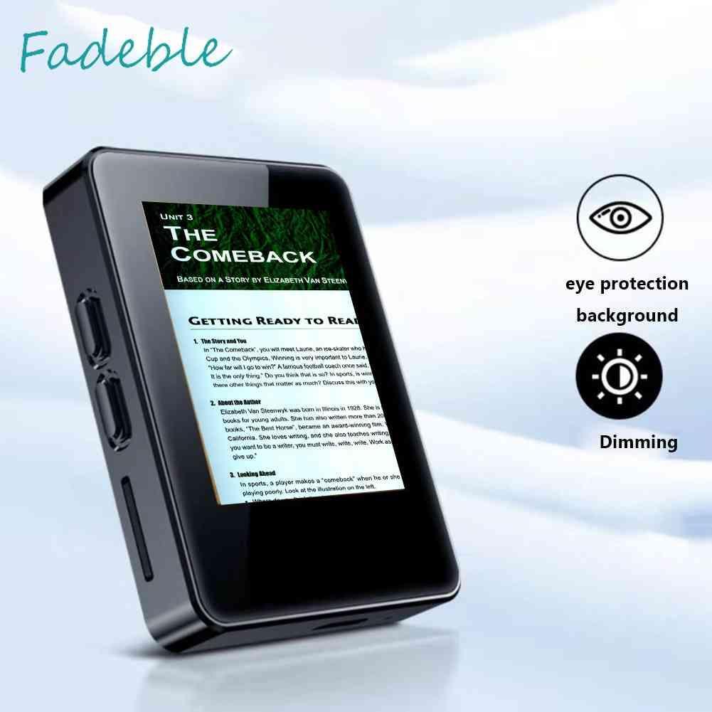 Máy Nghe Nhạc MP3 MP4 HiFi Bluetooth 4.0 1.8 inch E-Book Ghi Âm Và Phụ Kiện