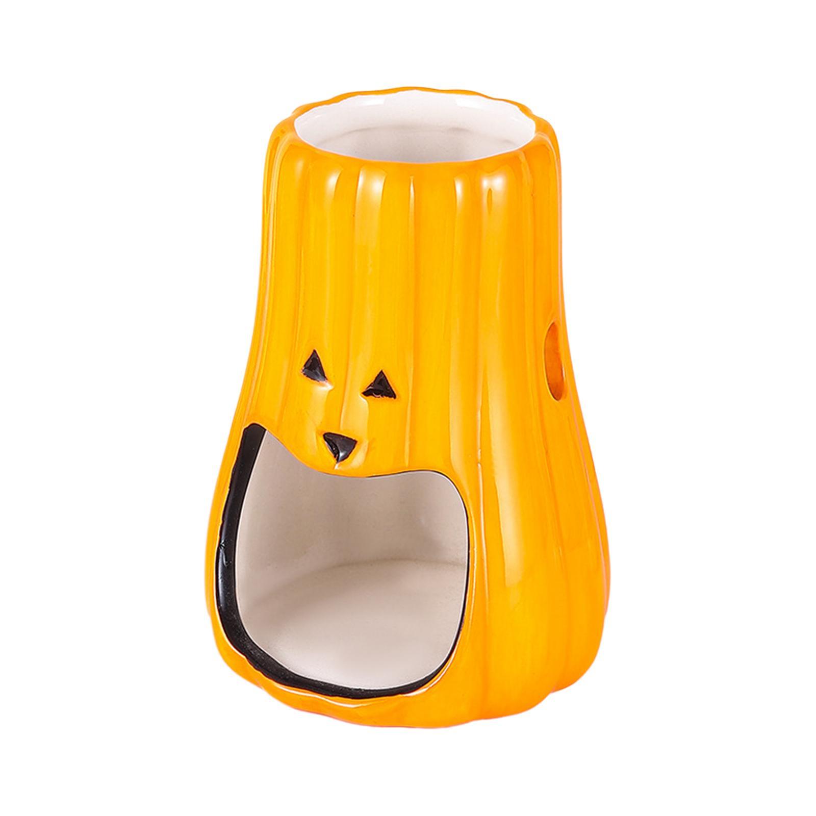 Ceramic Hamster Accessories Creative Pumpkin Decorative Habitats Decor for Chipmunk Ferret Small Animals Dwarf Hamster