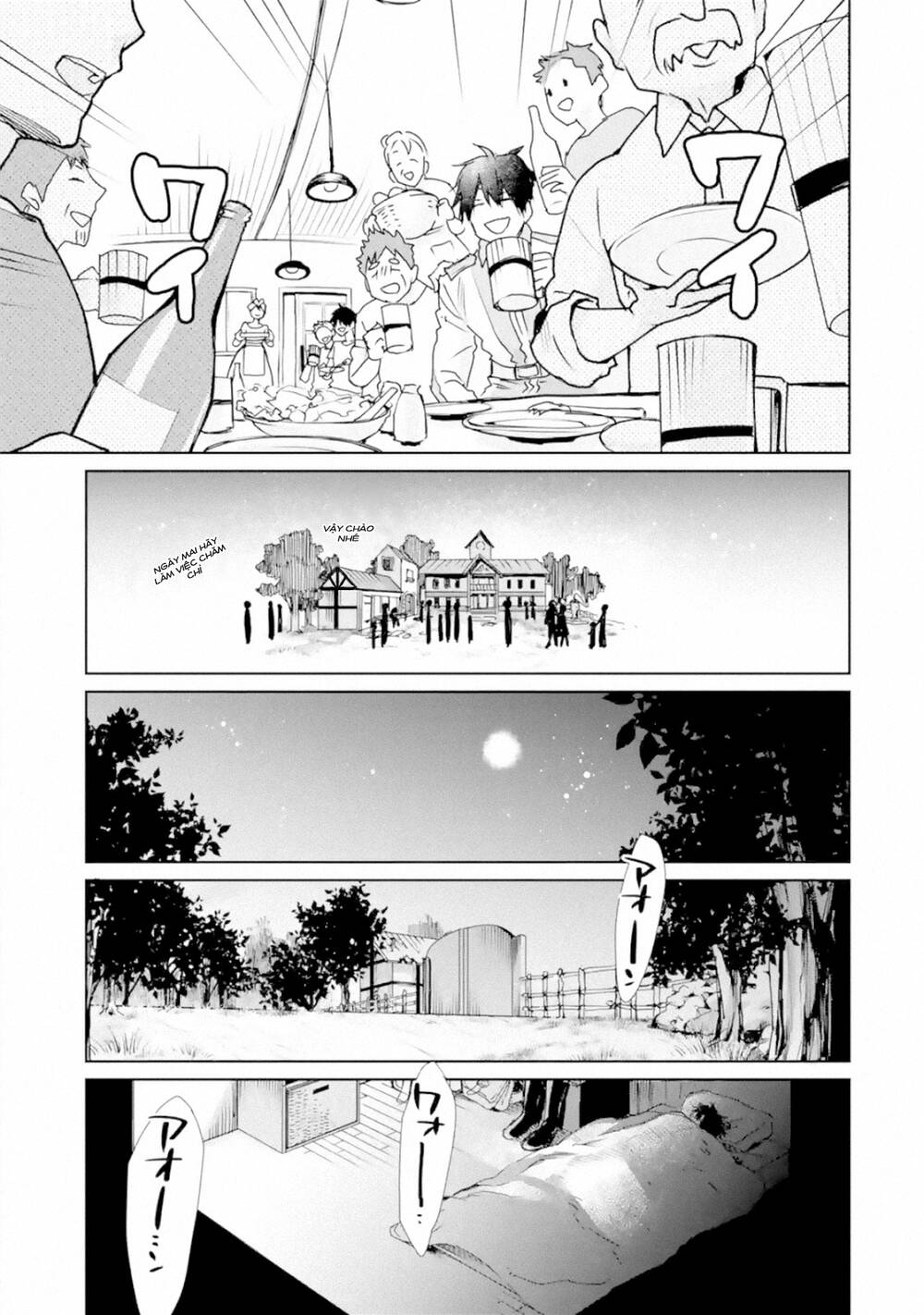 tôi đã từng là một pháp sư bá đạo cho đến khi ăn phải mũi tên vào đầu gối và trở thành một người bảo chapter 2.1 14