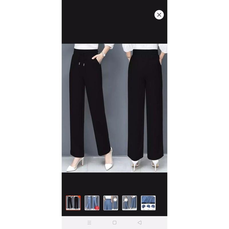 Quần tây ống suôn công sở sizee 32-40-47kg, 34-47-53kg, 36-53-60kg, 38-60-68kg