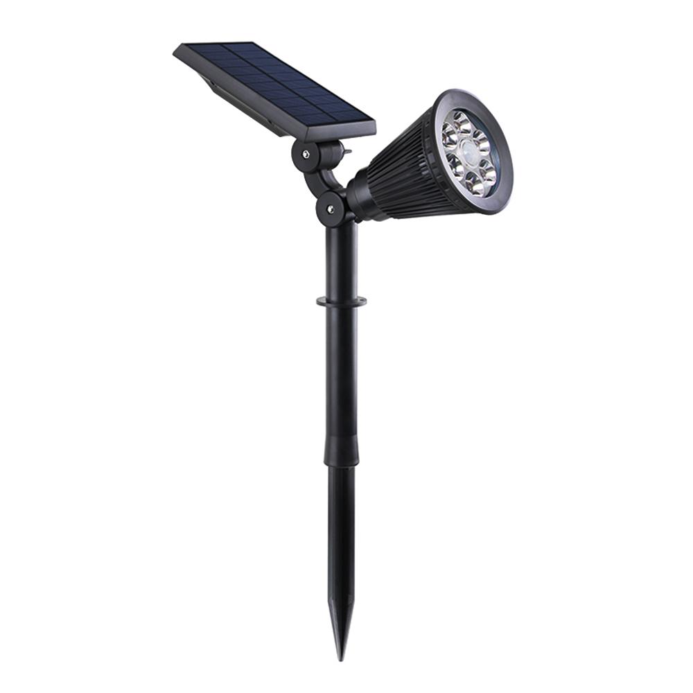 Đèn chiếu sáng sân vườn với năng lượng mặt trời có cảm biến chuyển động - Ánh sáng trắng ấm