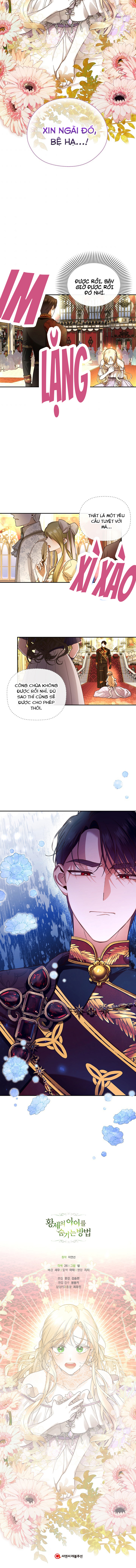 cách che giấu đứa con của hoàng đế chapter 35 9