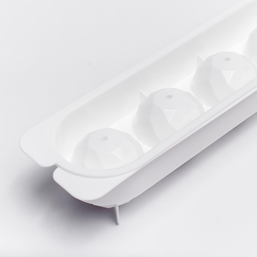 Khay đá 4 viên loại tròn, size to Nội địa Nhật Bản
