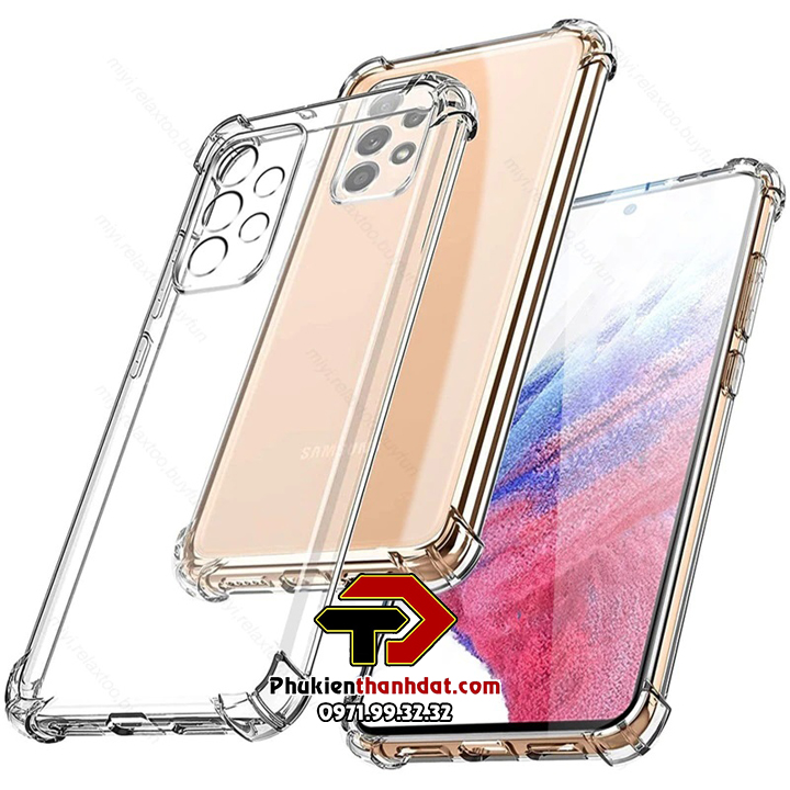 Ốp lưng SamSung Galaxy A53 5G trong suốt chống sốc bảo vệ camera sau