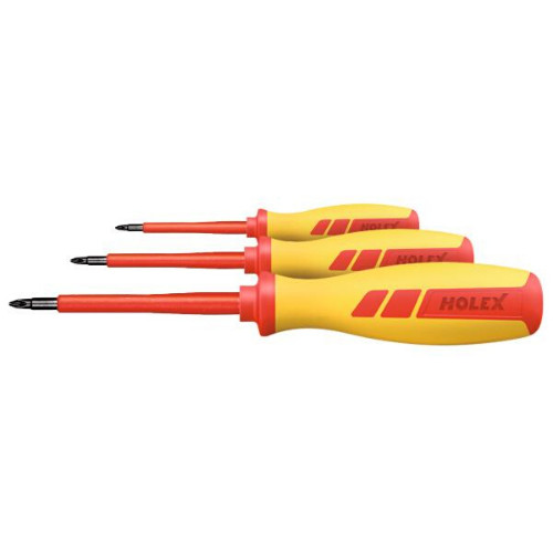 Bộ tuốt nơ vít cách điện 1000V 5 chi tiết Holex 668641 5