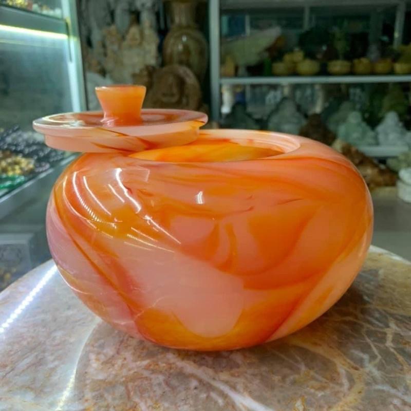 Thố, Hũ Đựng Đá Ngọc Huyết - đường kính 20cm