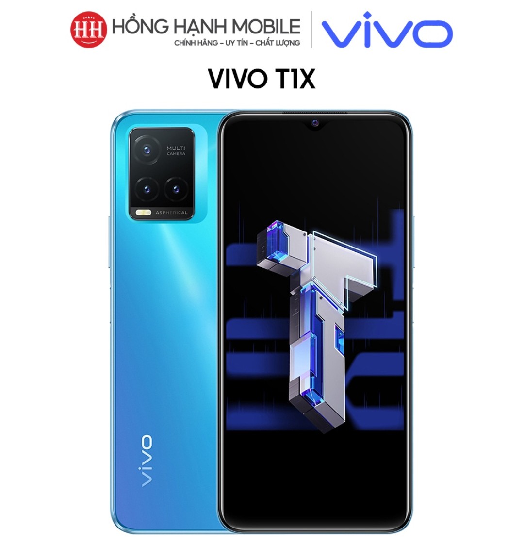 Điện Thoại Vivo T1x 4GB/64GB - Hàng Chính Hãng