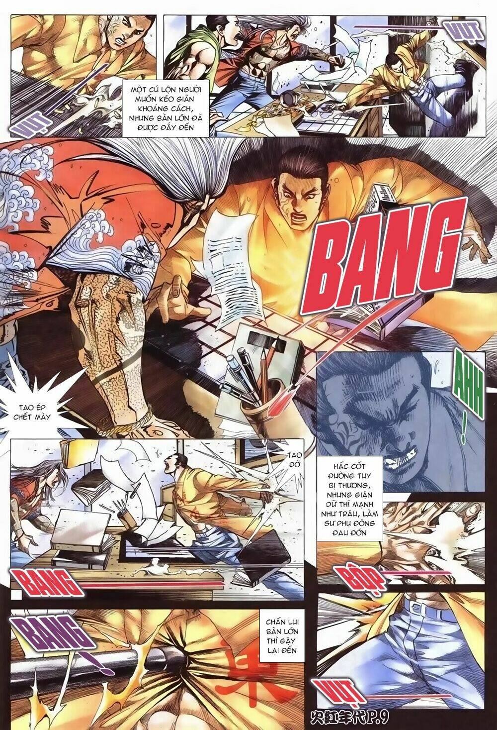 hỏa hồng niên đại hắc cốt đường chapter 83 7