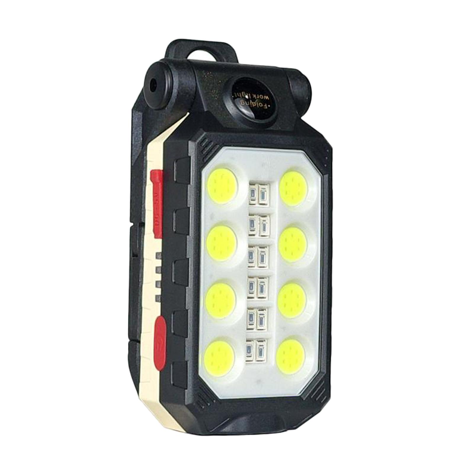 Camping Work Light Lantern, IPX6 Water Resistant, Super Bright, USB Rechargeable Outdoor Lantern, Black