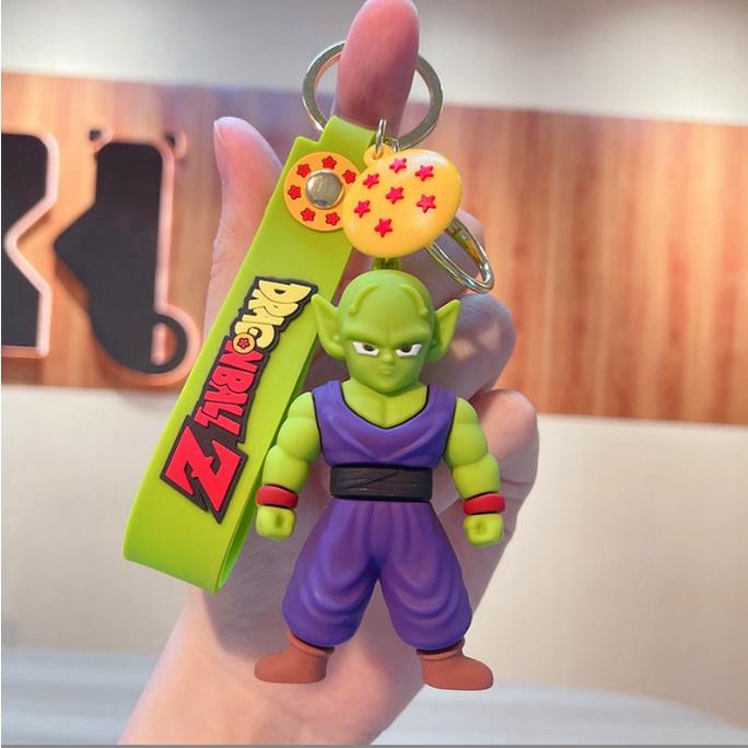 Móc khóa Dragon ball Gohan, Ma bư, Jiren, Piccolo, Thần rùa PVC loại tốt đẹp