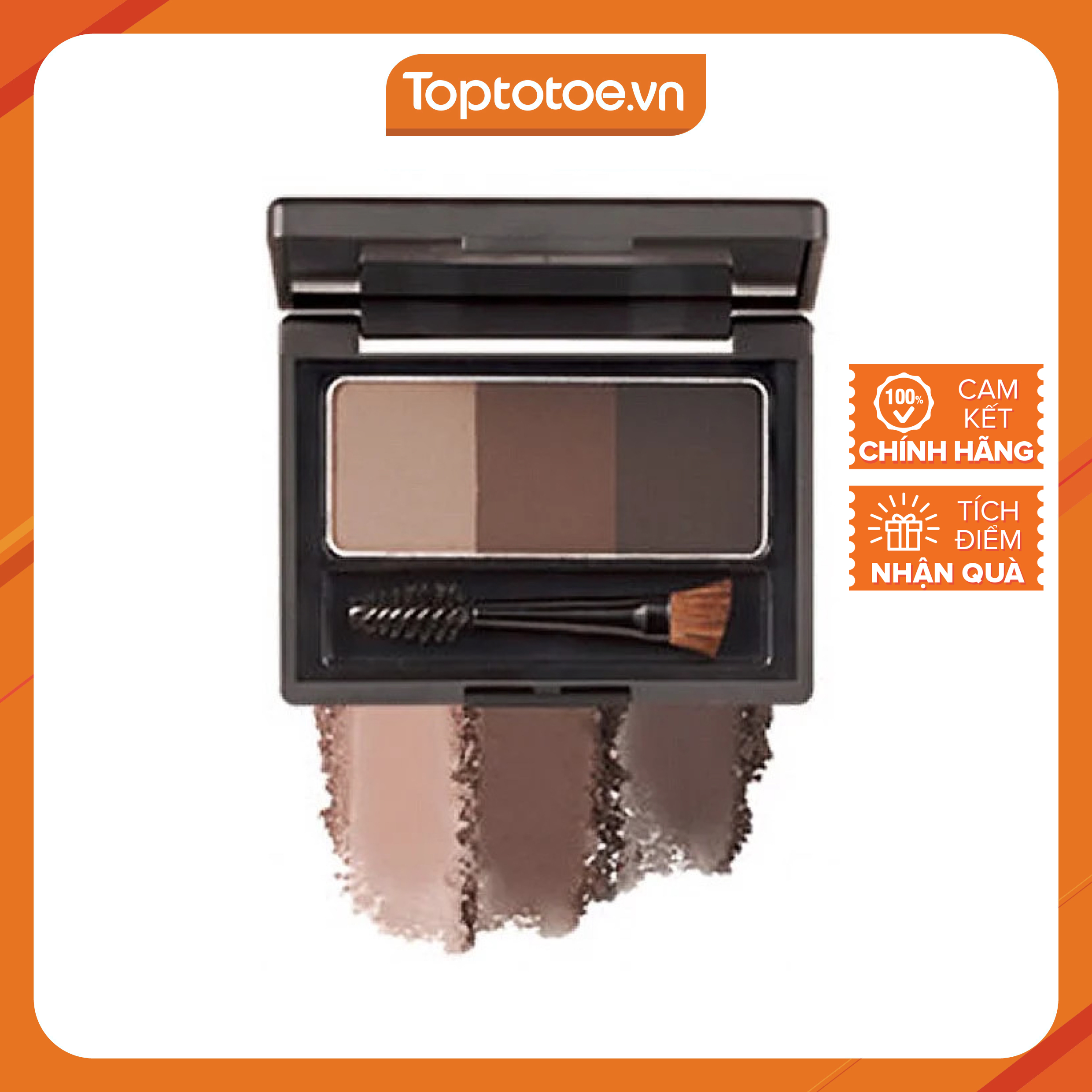 Bột Tán Chân Mày FMGT Brow Master Powder Palette - 4.5g