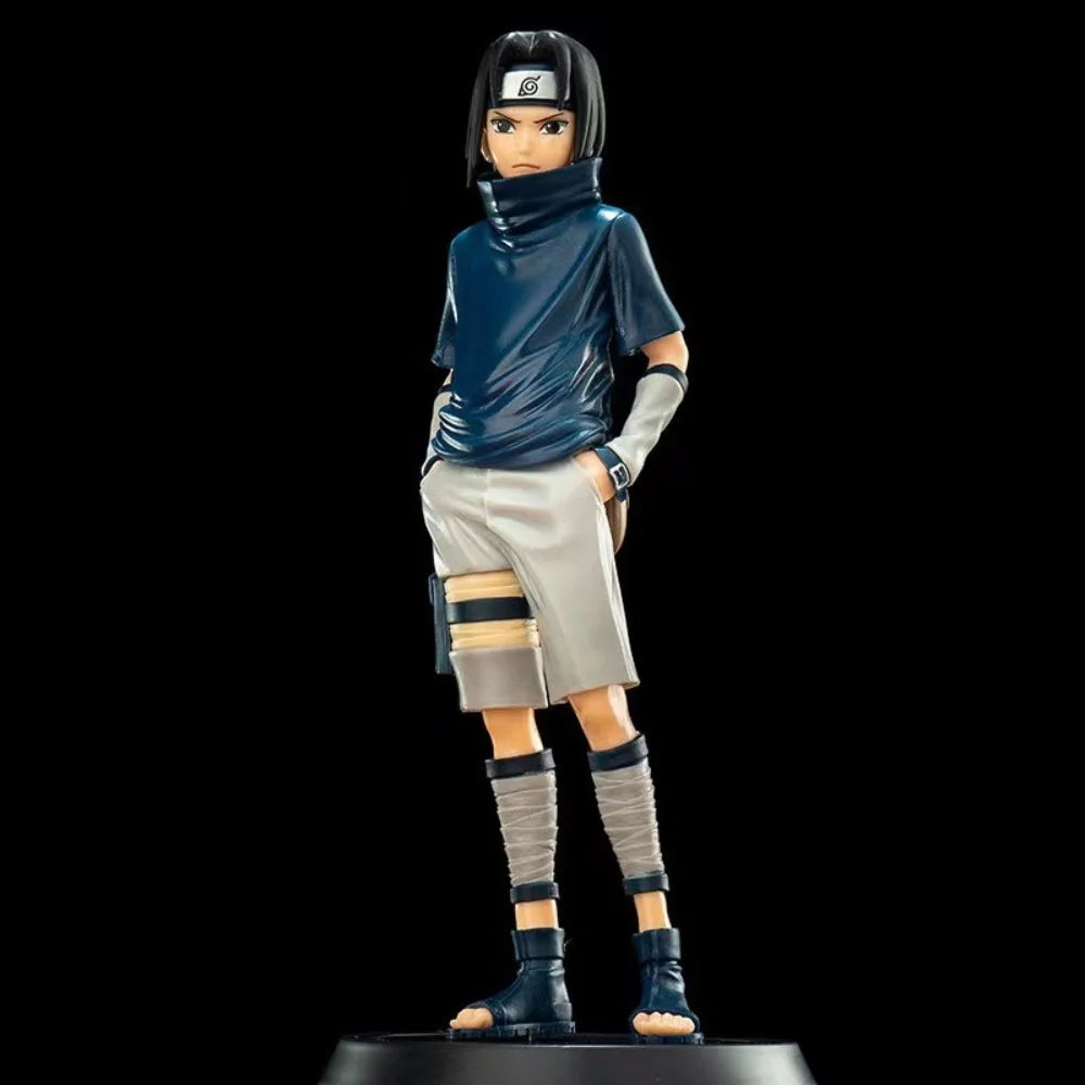 Mô Hình Naruto Sasuke hồi nhỏ dáng đứng siêu đẹp cao 26cm - Figure Naruto