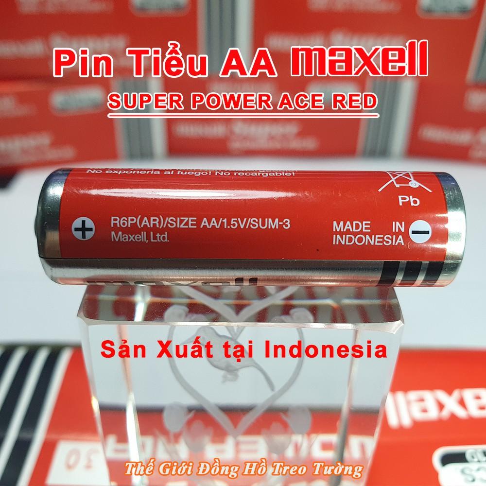 Pin tiểu Maxell AA – Hộp 40 + 8 = 48 Viên Chỉ 99K