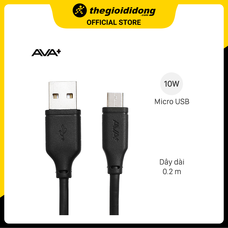 Cáp Micro AVA+ LJET-M01 - Hàng chính hãng